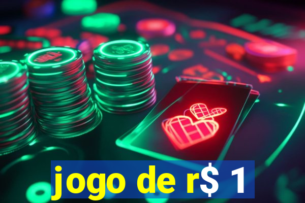 jogo de r$ 1